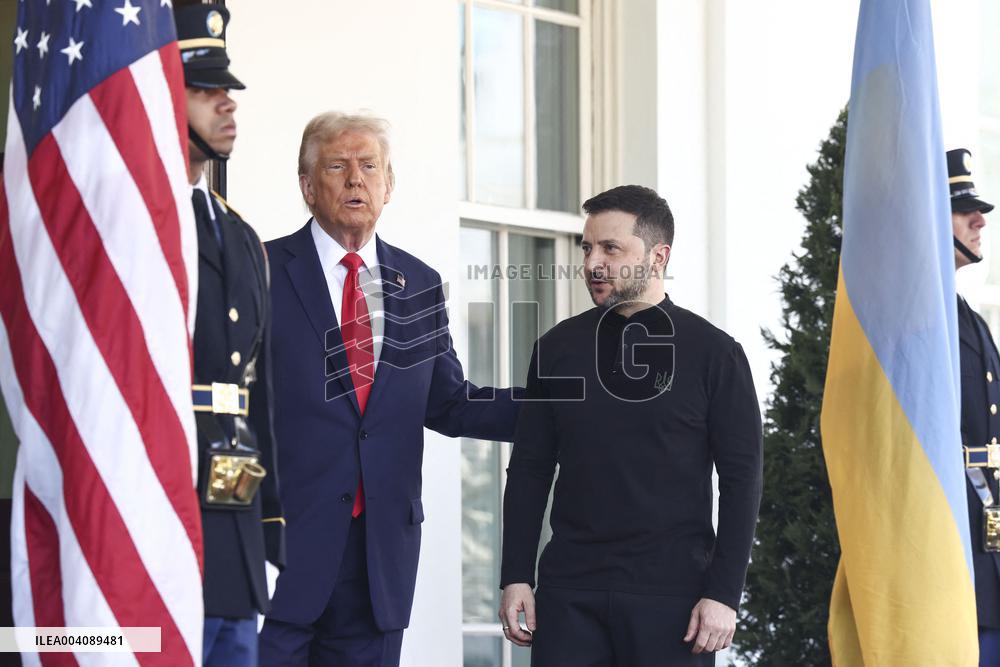 Trump Welcomes Zelensky - Washington