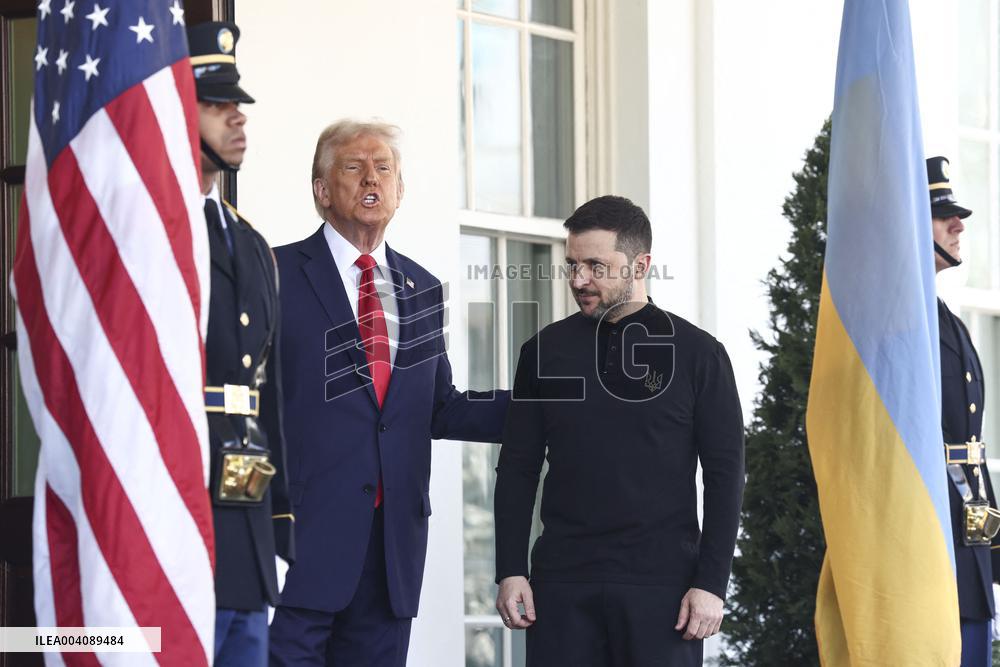 Trump Welcomes Zelensky - Washington