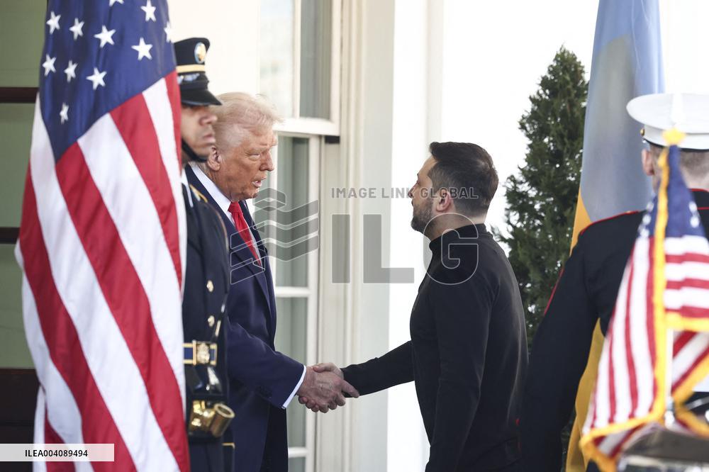 Trump Welcomes Zelensky - Washington