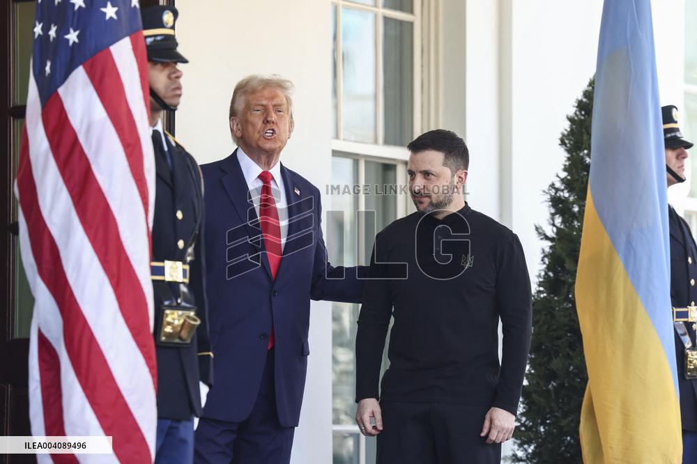 Trump Welcomes Zelensky - Washington