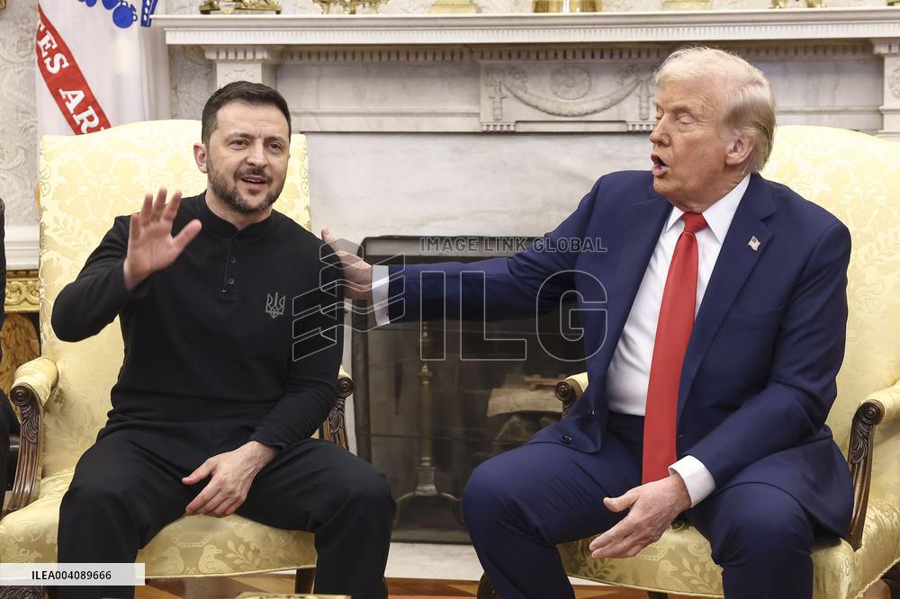 Trump Welcomes Zelensky - Washington