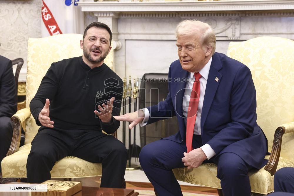 Trump Welcomes Zelensky - Washington