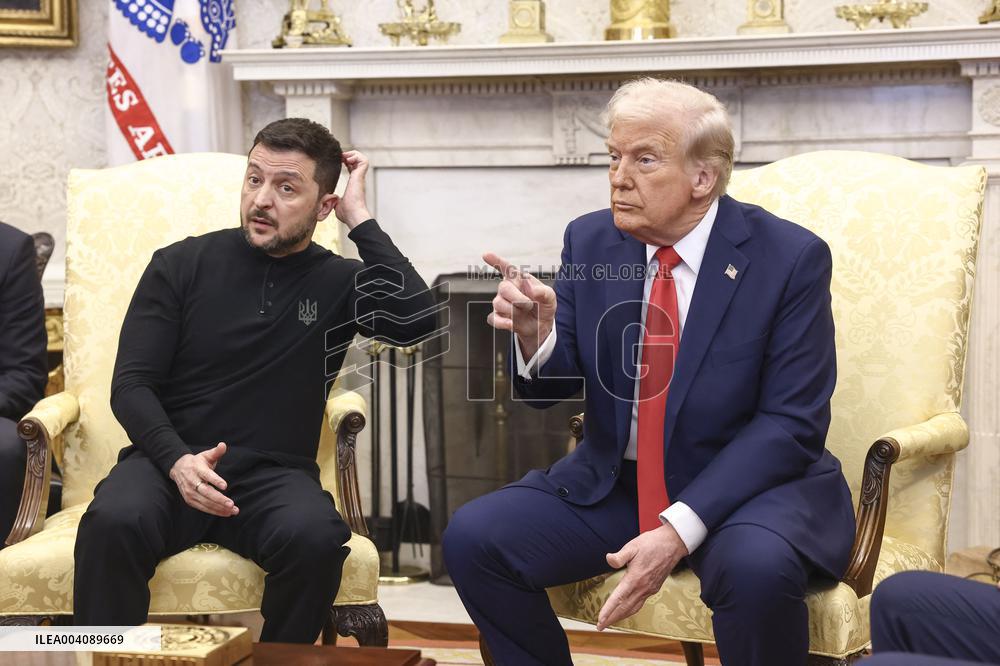 Trump Welcomes Zelensky - Washington