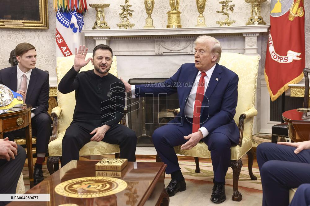 Trump Welcomes Zelensky - Washington