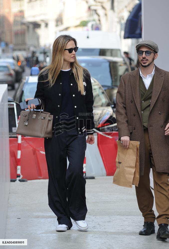 MFW - Bar Refaeli Out And About