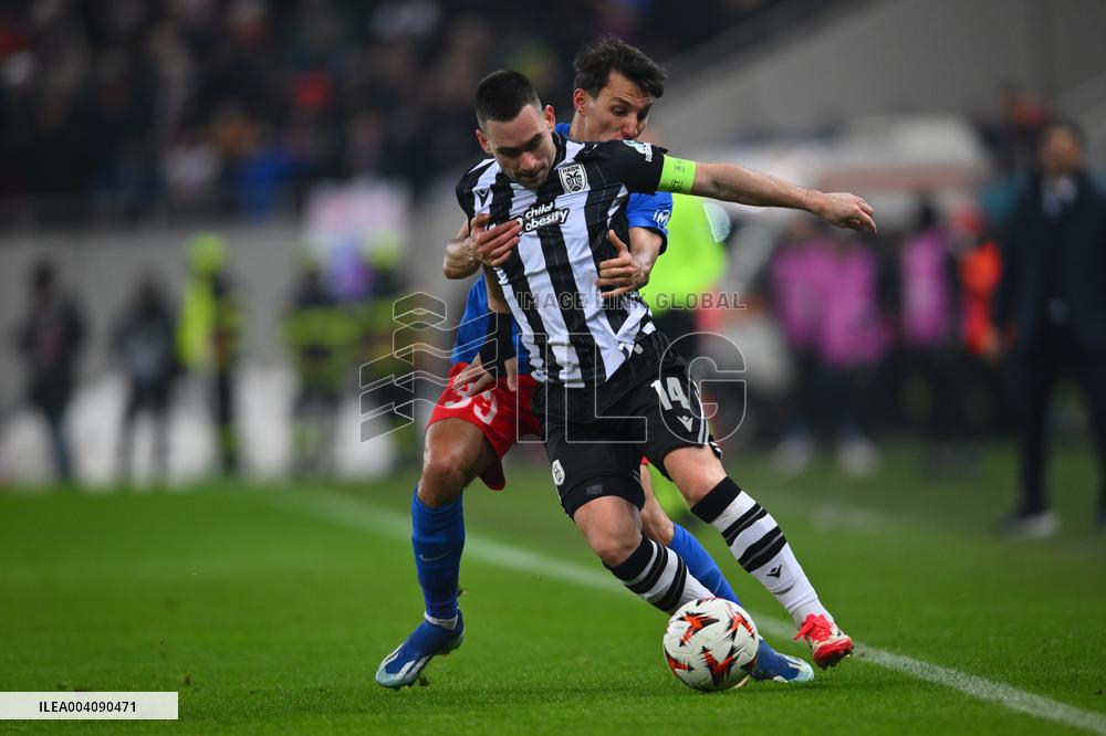 FCSB Bukarest v PAOK FC - UEFA Europa League 2024/25 League Knockout Play-off Second Leg