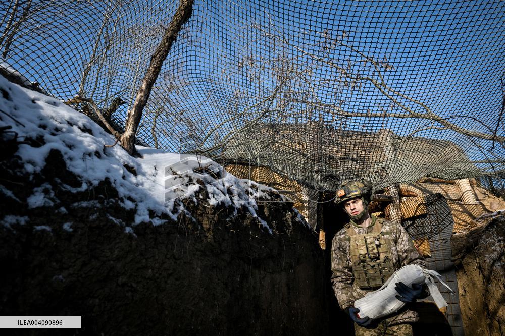Work of 44th Brigades artillery unit in Zaporizhzhia sector