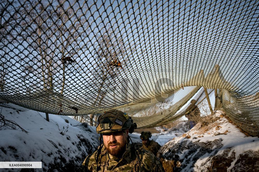 Work of 44th Brigades artillery unit in Zaporizhzhia sector