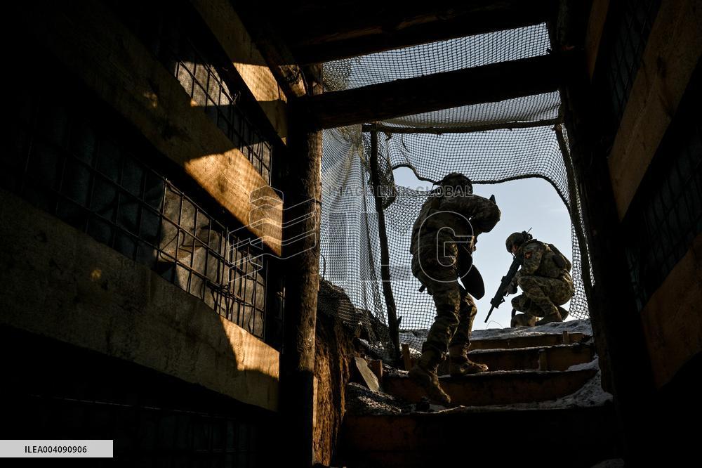 Work of 44th Brigades artillery unit in Zaporizhzhia sector