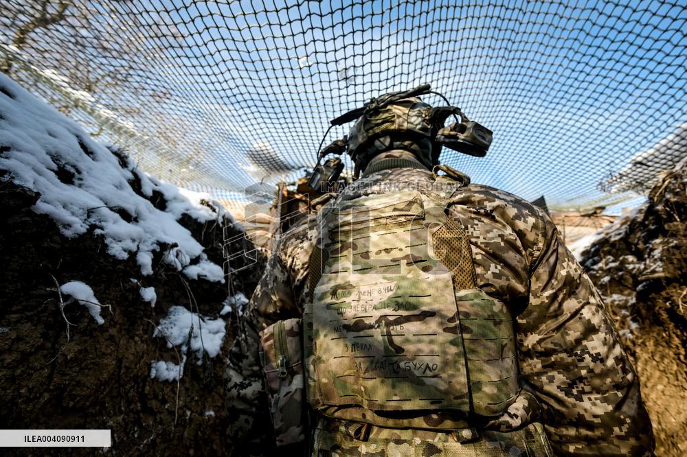 Work of 44th Brigades artillery unit in Zaporizhzhia sector