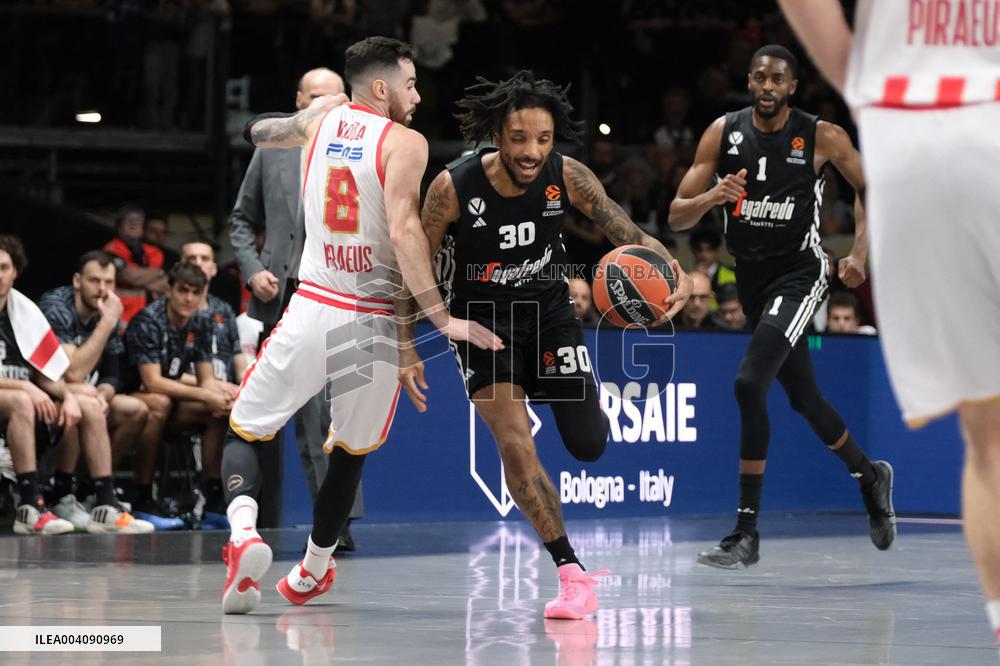 BASKET - Euroleague - Segafredo Virtus Bologna vs Olimpiacos Piraeus