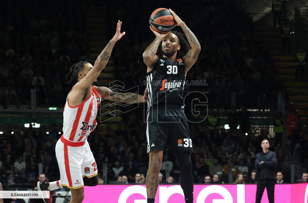 BASKET - Euroleague - Segafredo Virtus Bologna vs Olimpiacos Piraeus