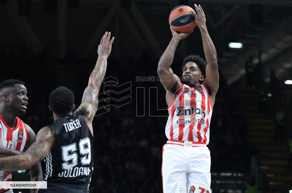 BASKET - Euroleague - Segafredo Virtus Bologna vs Olimpiacos Piraeus