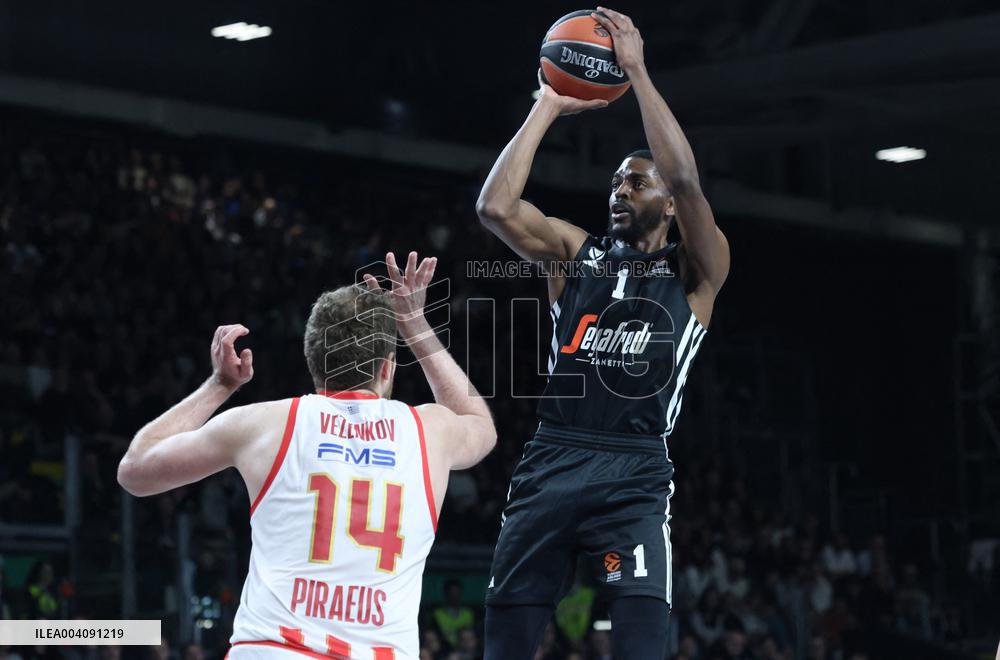 BASKET - Euroleague - Segafredo Virtus Bologna vs Olimpiacos Piraeus