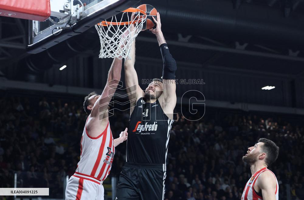 BASKET - Euroleague - Segafredo Virtus Bologna vs Olimpiacos Piraeus