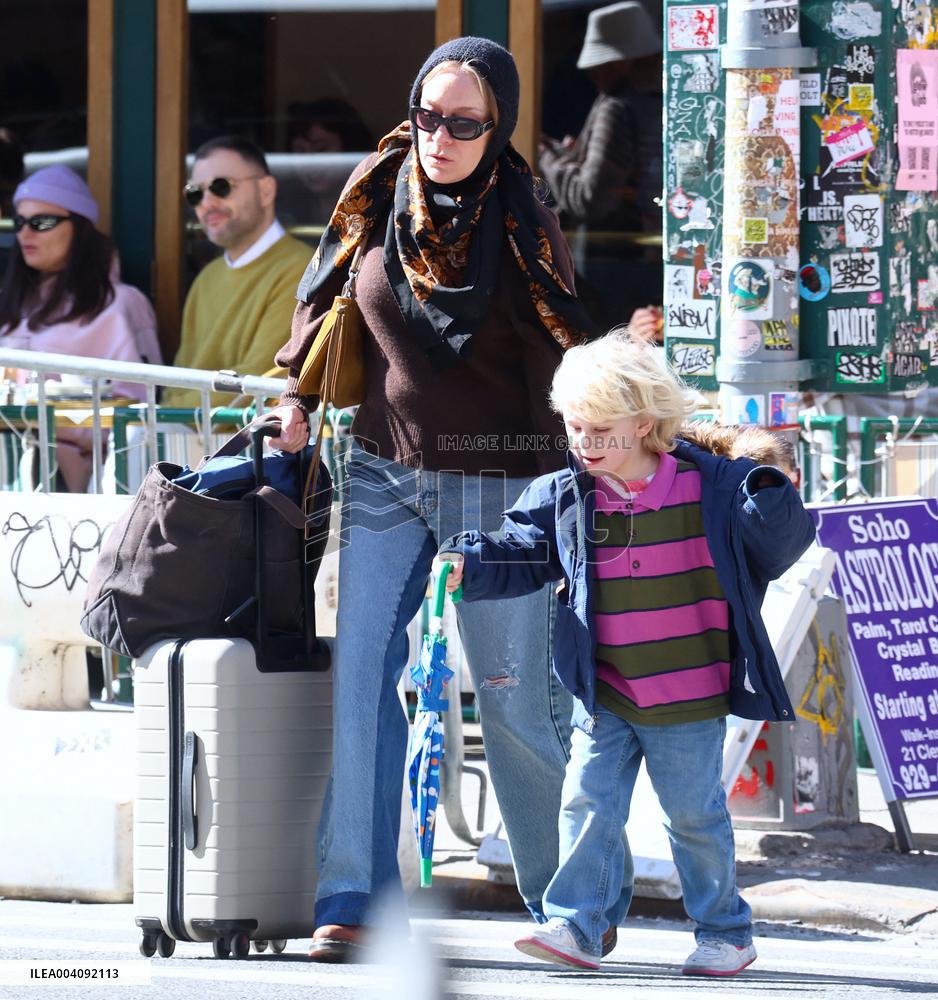 Chloe Sevigny Out and About - NYC