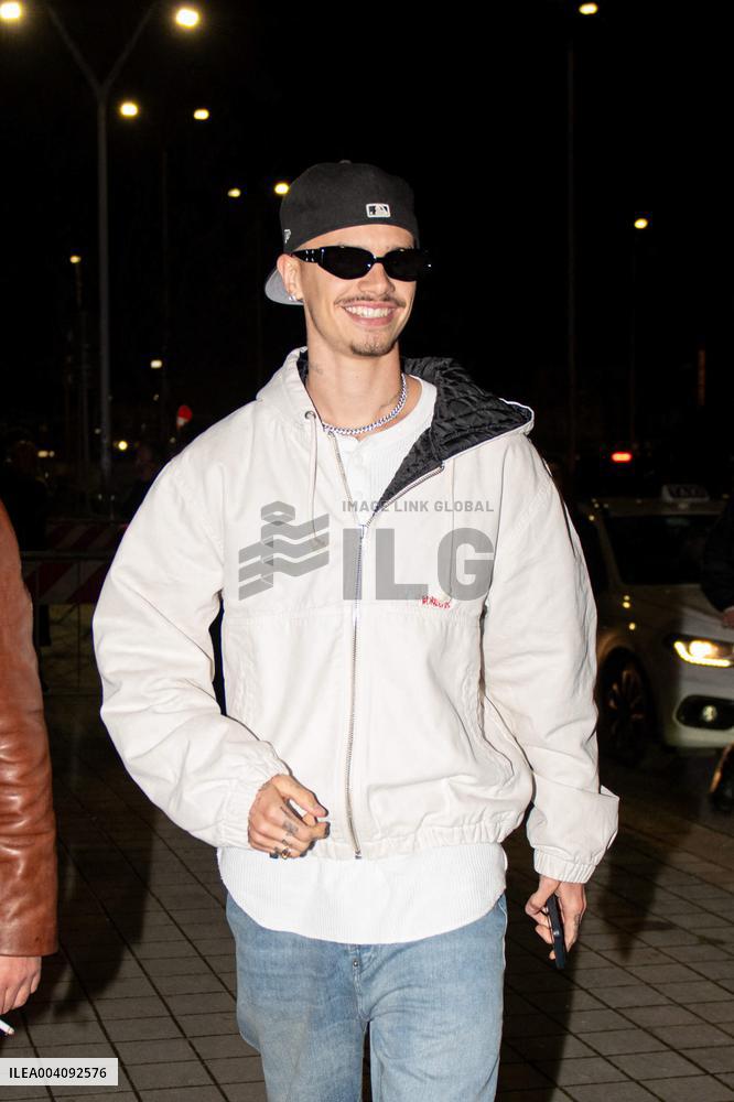 MFW - Romeo Beckham At Vogue PArty