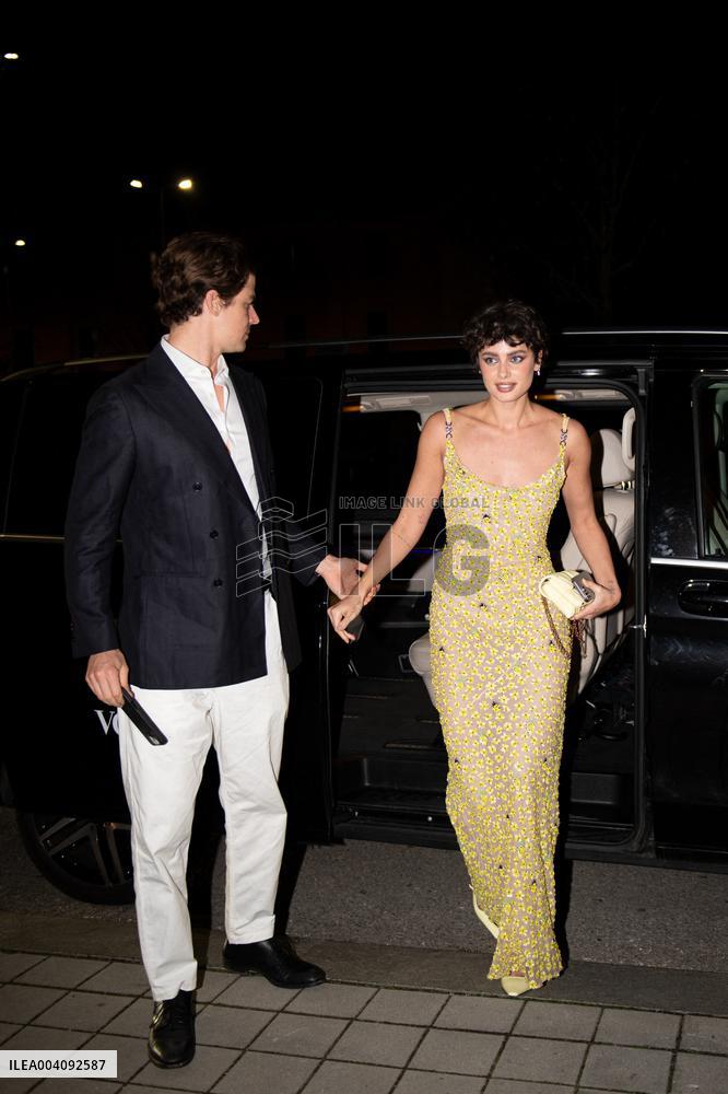 MFW - Taylor Hill At Vogue Party