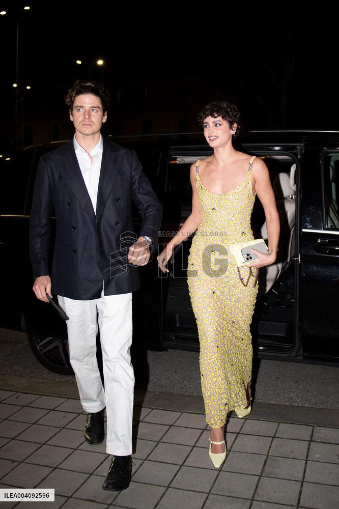 MFW - Taylor Hill At Vogue Party