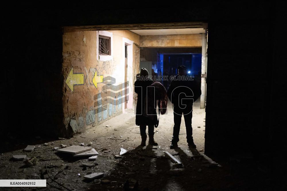 Hospital Hit by A Russian Drone Strike - Kharkiv