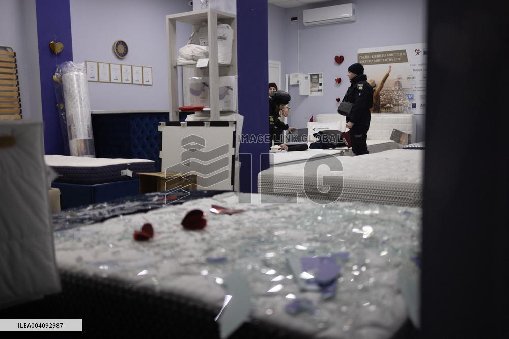 Hospital Hit by A Russian Drone Strike - Kharkiv