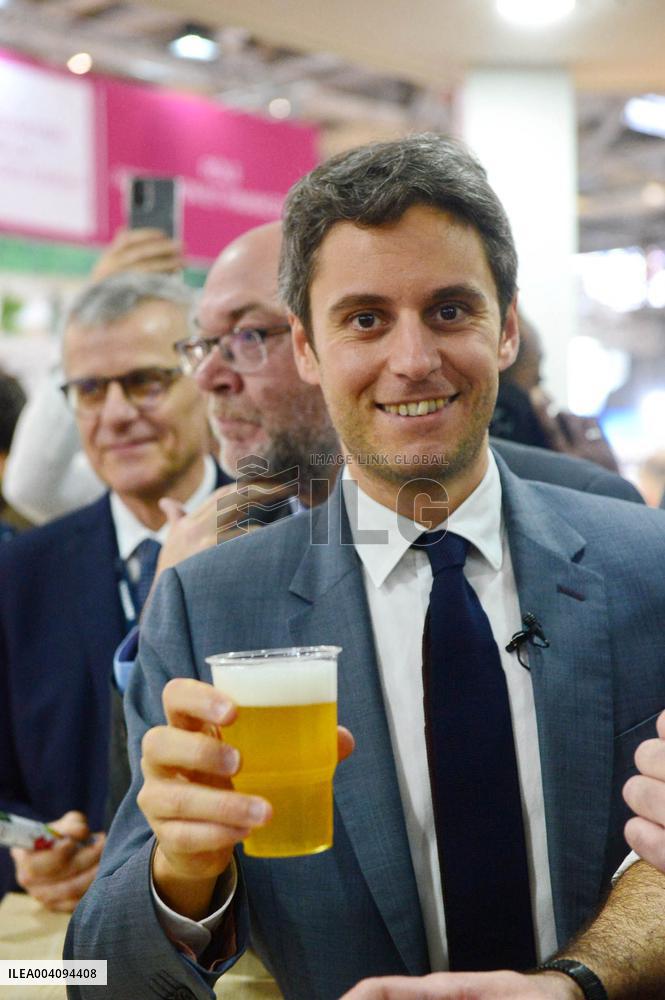 French Politicians Visit Agricultural Fair - Paris