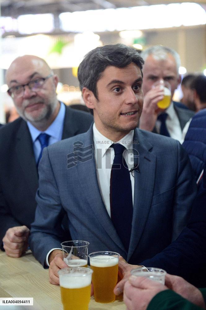 French Politicians Visit Agricultural Fair - Paris