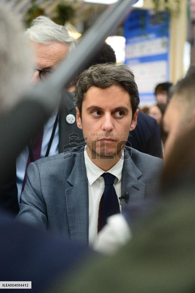 French Politicians Visit Agricultural Fair - Paris