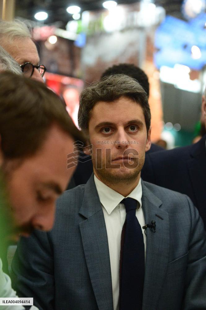 French Politicians Visit Agricultural Fair - Paris