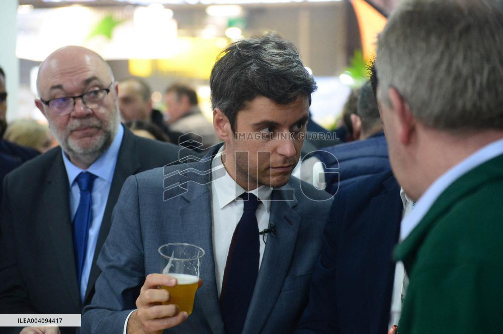 French Politicians Visit Agricultural Fair - Paris