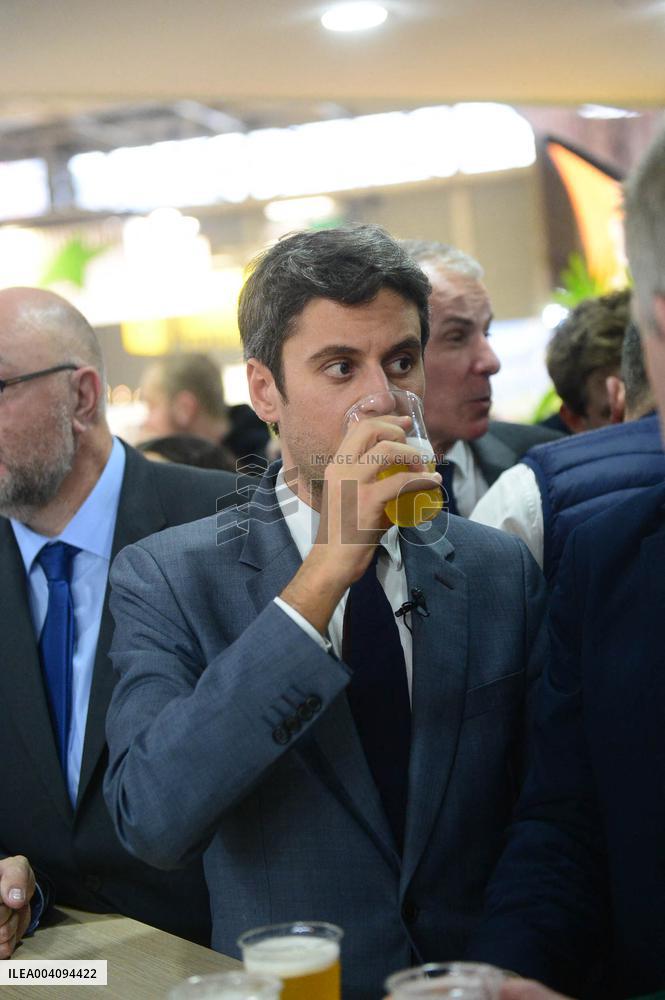 French Politicians Visit Agricultural Fair - Paris