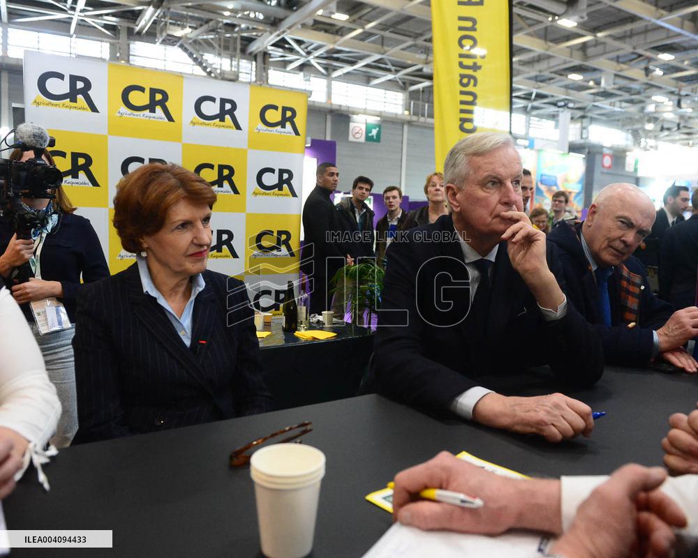 French Politicians Visit Agricultural Fair - Paris