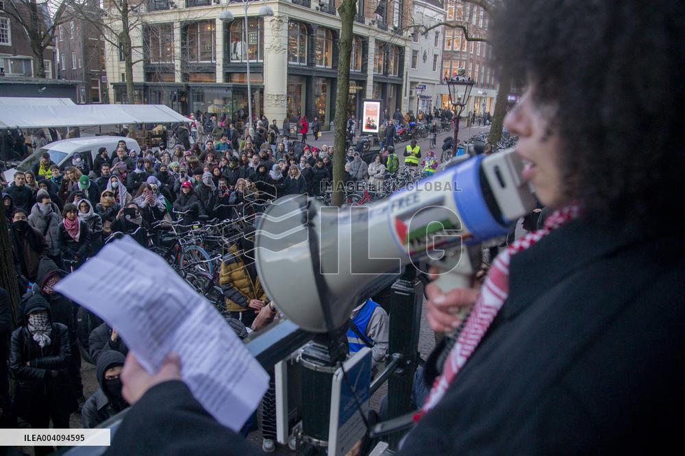 Pro-Palestine Protests - Amsterdam