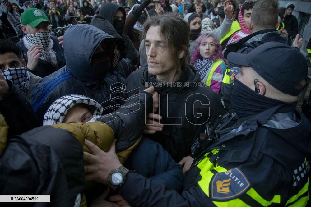 Pro-Palestine Protests - Amsterdam