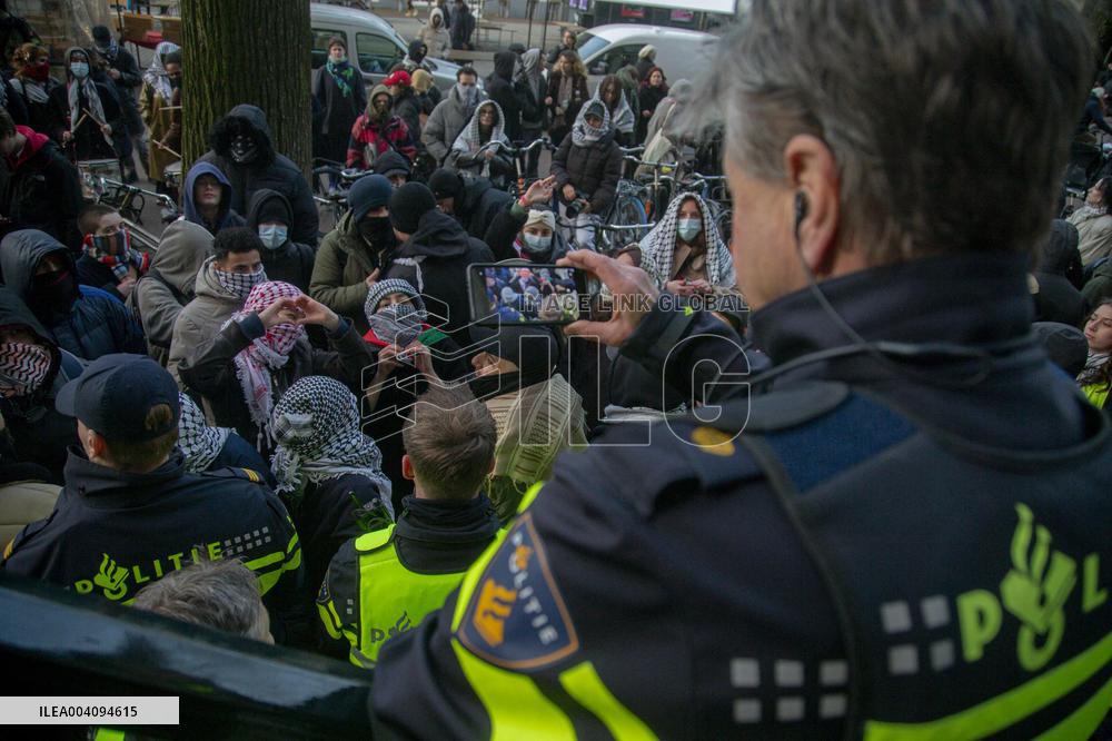 Pro-Palestine Protests - Amsterdam