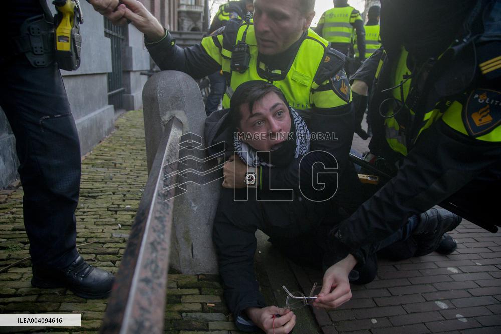 Pro-Palestine Protests - Amsterdam
