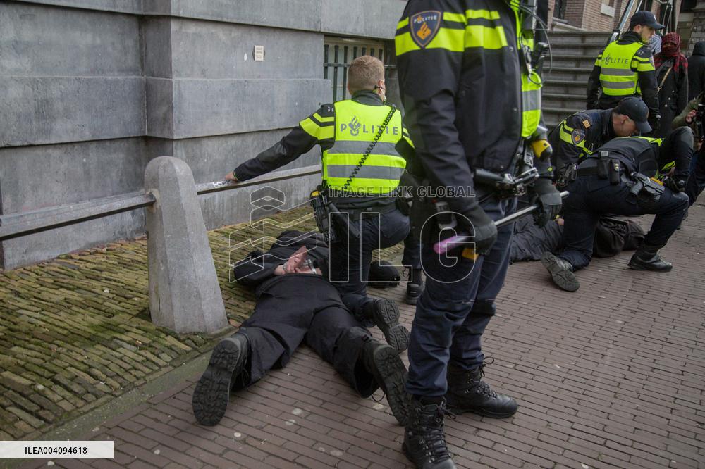 Pro-Palestine Protests - Amsterdam