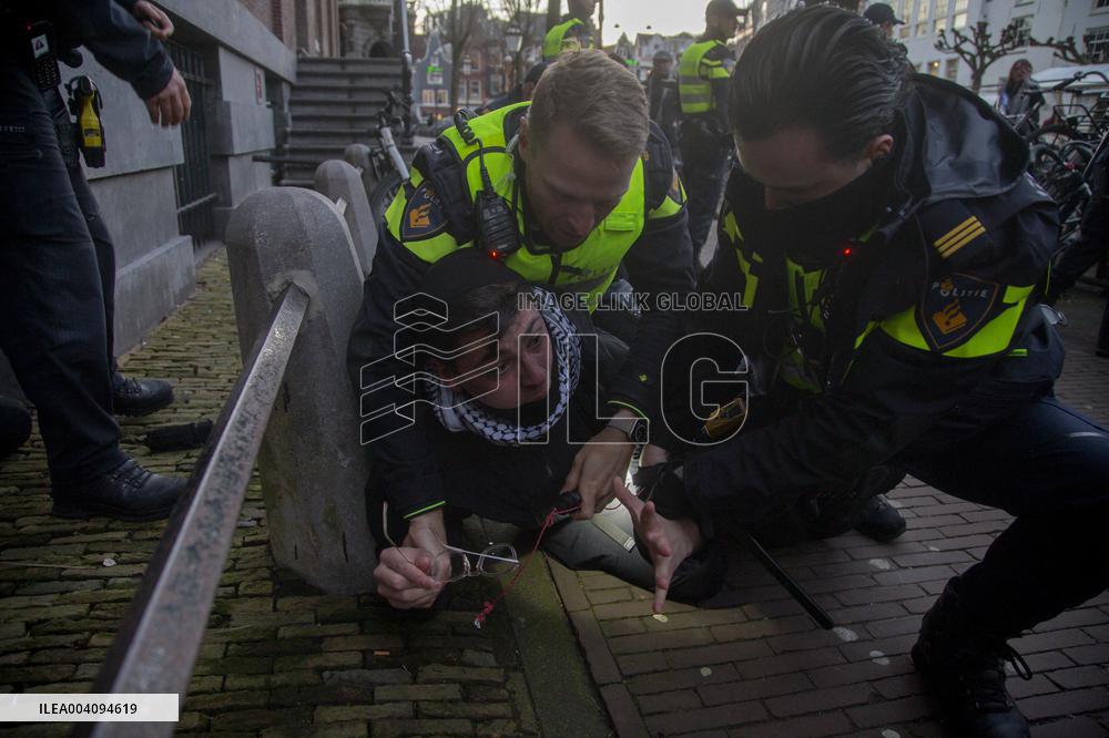 Pro-Palestine Protests - Amsterdam