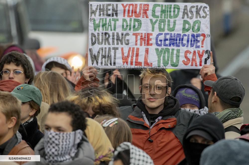 Pro-Palestine Protests - Amsterdam