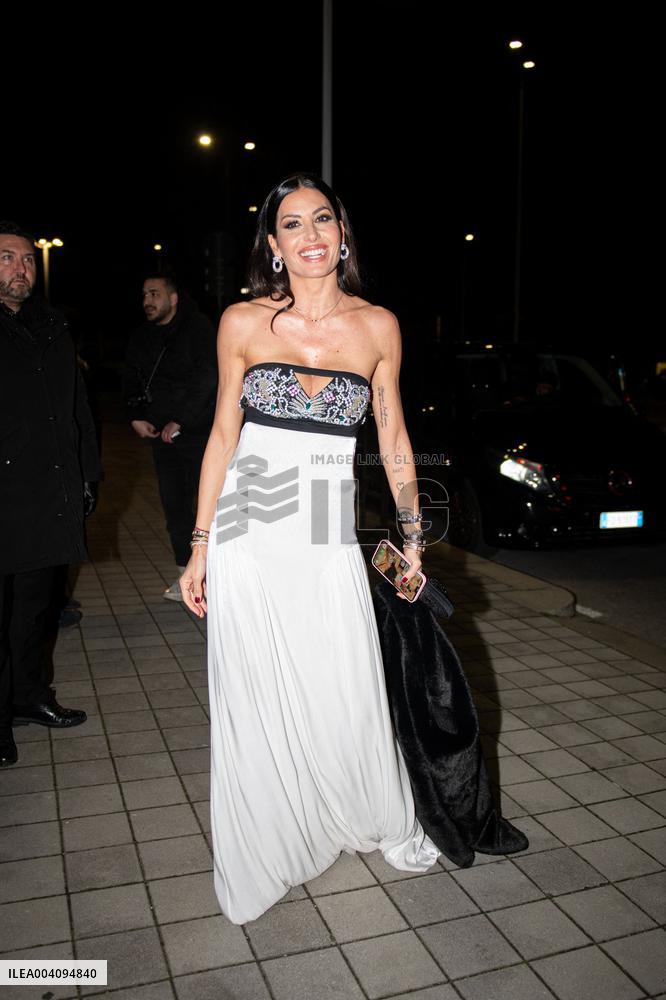MFW - Elisabetta Gregoraci At Vogue Party