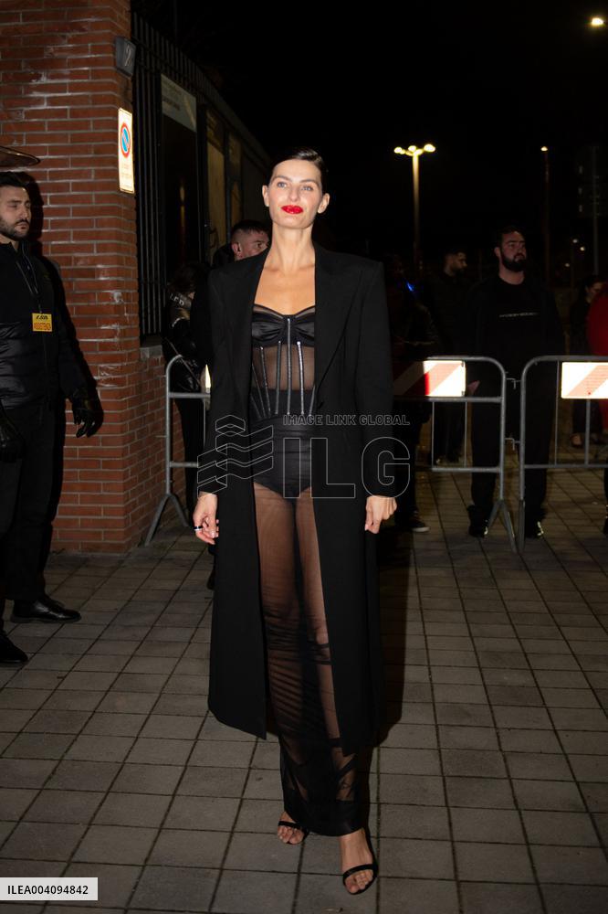 MFW - Isabeli Fontana At Vogue Party