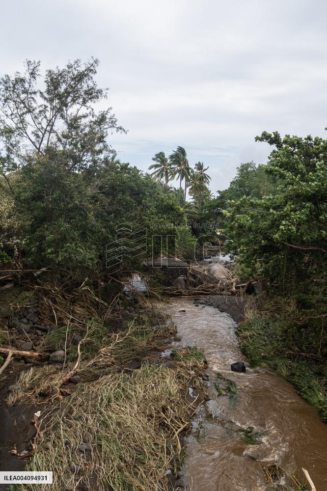Cyclone Garance Hits French Island La Reunion