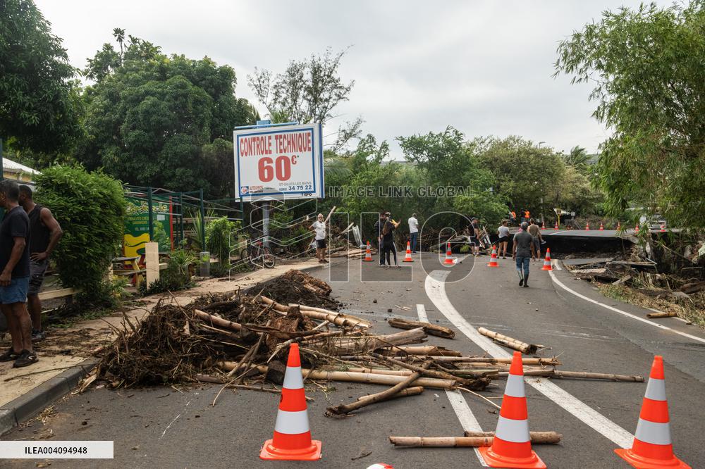 Cyclone Garance Hits French Island La Reunion