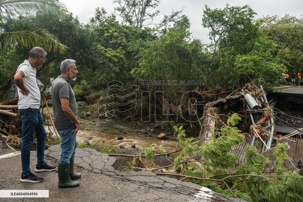 Cyclone Garance Hits French Island La Reunion