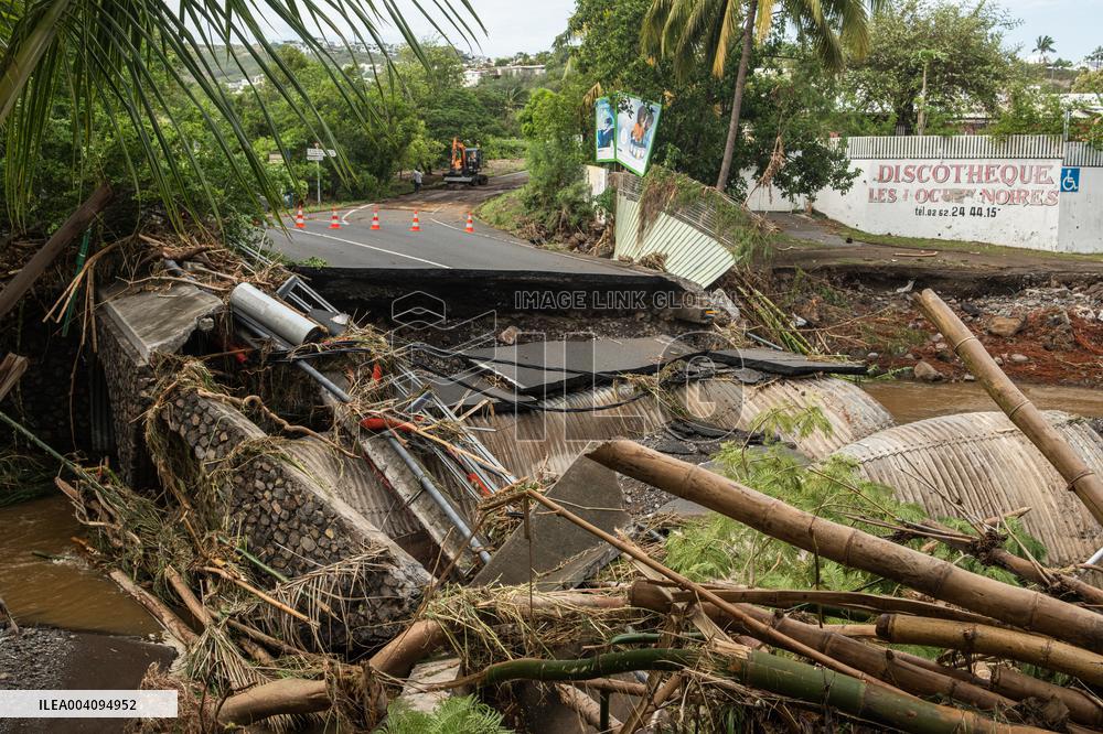 Cyclone Garance Hits French Island La Reunion
