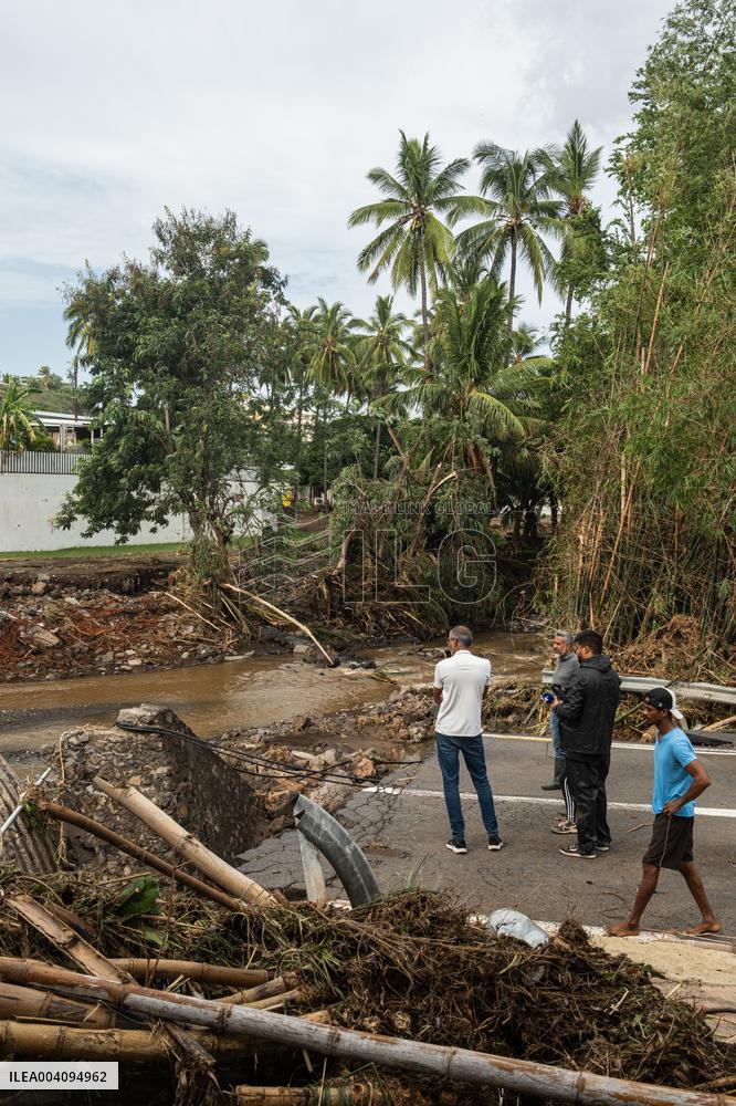 Cyclone Garance Hits French Island La Reunion