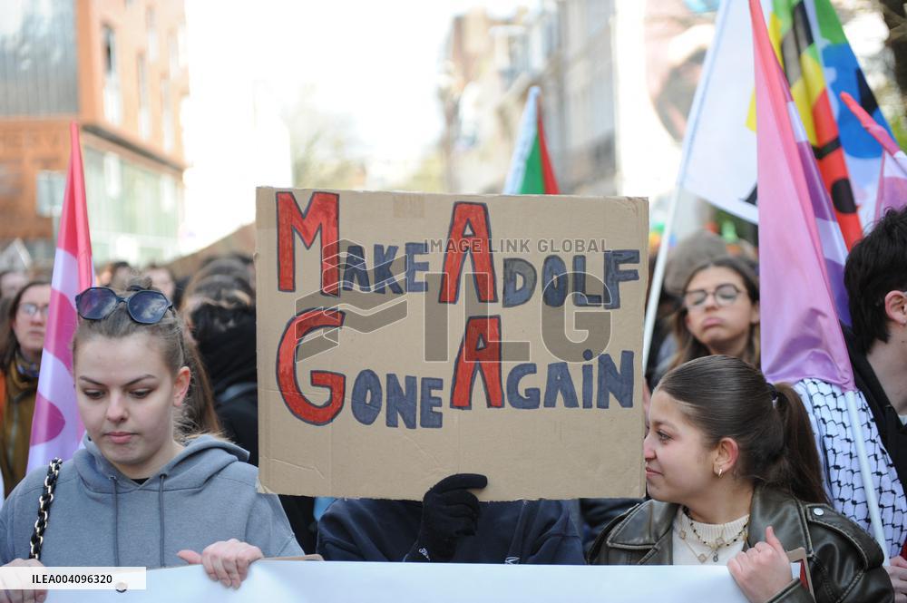 Antifa Demonstration - Lille
