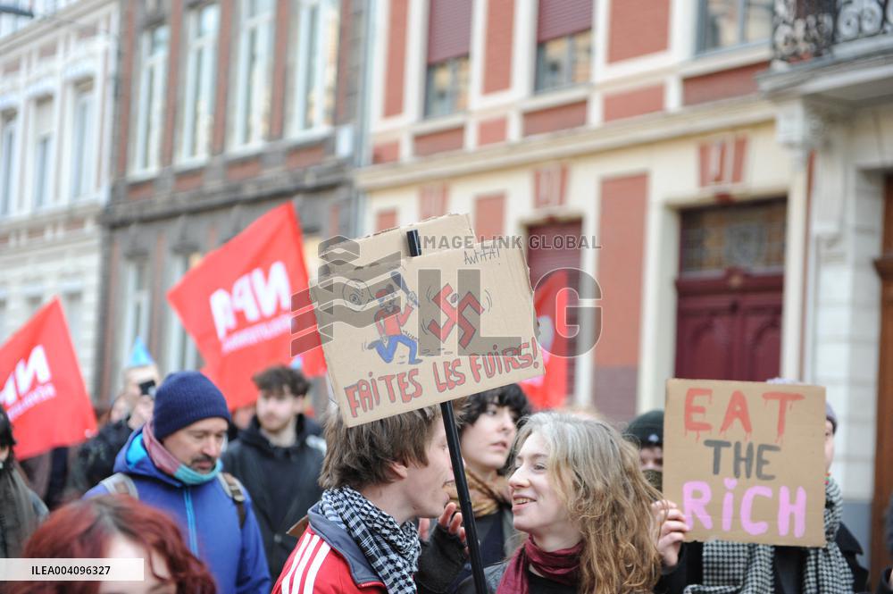 Antifa Demonstration - Lille