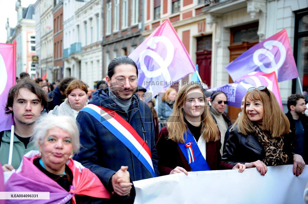 Antifa Demonstration - Lille
