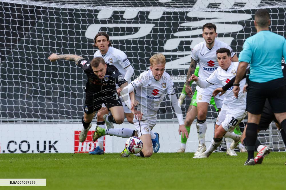 MK Dons v Colchester United - Sky Bet League 2